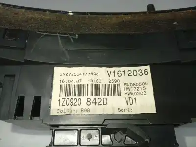 Автозапчастина б/у панель інструментів для skoda octavia ii combi (1z5) 2.0 tdi 4x4 посилання на oem iam 1z1857007el47h sw080500 1z0920842d Автозапчастина б/у панель інструментів для skoda octavia ii combi (1z5) 2.0 tdi 4x4 посилання на oem iam 1z1857007el47h sw080500 1z0920842d