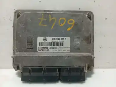 Peça sobressalente para automóvel em segunda mão centralina de motor uce por volkswagen polo (9n_, 9a_) 1.2 referências oem iam 03d906032c