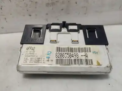 Piesă de schimb auto la mâna a doua ecran display multifuncțional displei pentru renault megane ii sedán (lm0/1_) 1.6 16v (lm1r, lm0c) referințe oem iam 8200350498a  