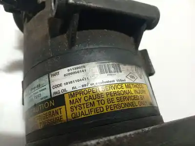 Автозапчасти б/у компрессор кондиционера воздуха за renault megane i coach (da0/1_) 1.6 16v (da0b, da04, da11) ссылки oem iam 8200316164  8200050141