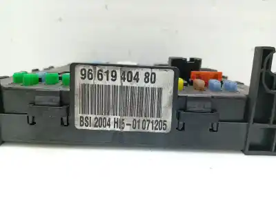 Pièce détachée automobile d'occasion unité de commande bsi pour peugeot 307 (3a/c) 1.6 hdi références oem iam 9661940480 bsi2004h05 01071205