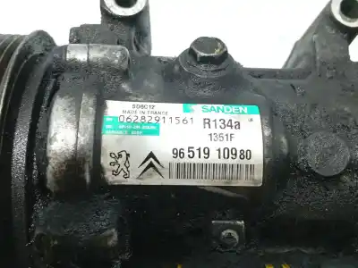 Second-hand car spare part air conditioning compressor for peugeot 307 (3a/c) 1.6 hdi oem iam references 06282911561 sd6c12 9659875780