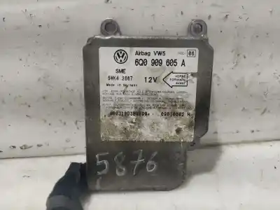Автозапчасти б/у блок управления подушками безопасности за SEAT LEON (1M1) 1.9 TDI ссылки OEM IAM 6Q090905A 5WK42867 