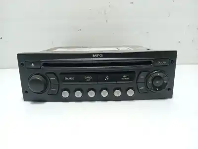 Second-hand car spare part audio system / radio cd for peugeot 307 sw (3h) 1.6 hdi 90 oem iam references 9662925977