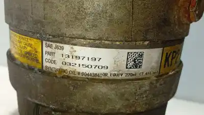 Pezzo di ricambio per auto di seconda mano compressore aria condizionata per opel vectra c (z02) 1.9 cdti (f69) riferimenti oem iam 13197197  93187228