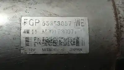 Peça sobressalente para automóvel em segunda mão motor de arranque por opel vectra c (z02) 1.9 cdti (f69) referências oem iam 55353857 m00173007 