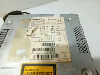 Second-hand car spare part audio system / radio cd for opel vectra c (z02) 1.9 cdti (f69) oem iam references 13113151 7643118310 13113151af