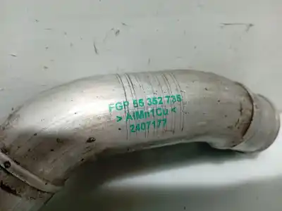 Автозапчастина б/у труба для opel vectra c (z02) 1.9 cdti (f69) посилання на oem iam 55352735 2407177 
