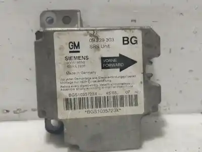 Second-hand car spare part AIRBAG CONTROL UNIT for OPEL ZAFIRA A  OEM IAM references 330518650 5WK42926 09229303