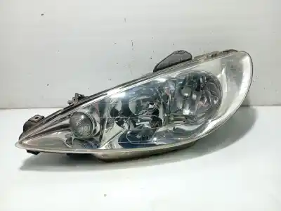 Tweedehands auto-onderdeel linker koplamp voor peugeot 206 fastback (2a/c) 1.4 hdi eco 70 oem iam-referenties 6204s7