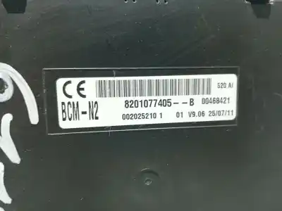 Автозапчасти б/у электронный модуль за renault kangoo express (fw0/1_) 1.5 dci 70 (fw0a, kw0v) ссылки oem iam 8201077405b 0020252101 bcm-n2