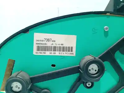 Автозапчастина б/у панель інструментів для peugeot 206 fastback (2a/c) 1.4 hdi eco 70 посилання на oem iam 8203yr ec17c166 9659730780