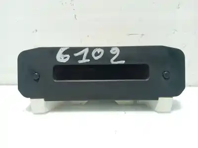 Tweedehands auto-onderdeel multifunctioneel display voor peugeot 206 fastback (2a/c) 1.4 hdi eco 70 oem iam-referenties 96616372xt