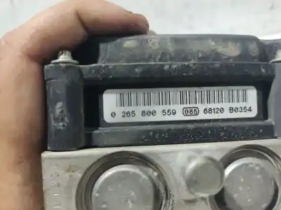 Peça sobressalente para automóvel em segunda mão abs por renault clio iii 1.5 dci diesel cat referências oem iam 0265800559 0265231804 8200559749