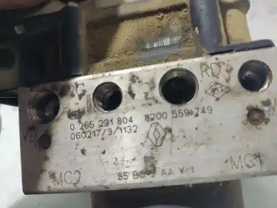 Peça sobressalente para automóvel em segunda mão abs por renault clio iii 1.5 dci diesel cat referências oem iam 0265800559 0265231804 8200559749
