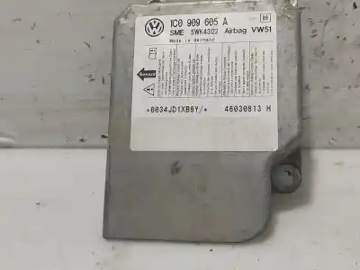 Автозапчастина б/у блок управління подушками безпеки для seat toledo ii (1m2) 1.6 16v посилання на oem iam 1c0909605a