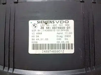 Peça sobressalente para automóvel em segunda mão quadrante por bmw 3 (e90) 320 d referências oem iam 697465901 691001364 14369510
