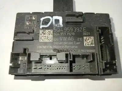 Second-hand car spare part electronic module for skoda octavia iii (5e3, nl3, nr3) 1.6 tdi oem iam references 5q4959392e  5q4959392b