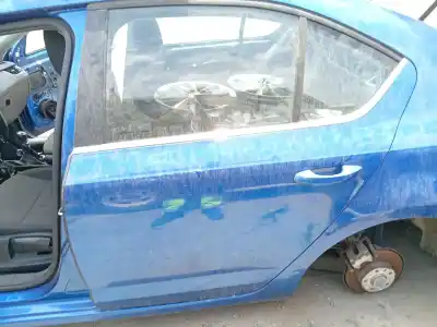 Автозапчасти б/у ЗАДНЯЯ ЛЕВАЯ ДВЕРЬ за SKODA OCTAVIA III (5E3, NL3, NR3)  ссылки OEM IAM 5E5833055B  
