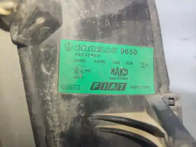 Автозапчастина б/у права фа для fiat doblo monospace (119_, 223_) 1.9 jtd (223axe1a) посилання на oem iam 46807766  
