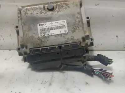 Pezzo di ricambio per auto di seconda mano CENTRALINA MOTORE per FIAT DOBLO MONOSPACE (119_, 223_) 1.9 JTD (223AXE1A) Riferimenti OEM IAM   