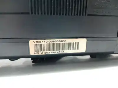 Recambio de automóvil de segunda mano de Cuadro Instrumentos para MERCEDES-BENZ CLASE C (W202) C 220 (202.022) referencias OEM IAM A2025404811 110008558038 2025404811