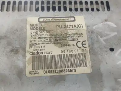 Second-hand car spare part audio system / radio cd for citroen c3 i (fc_, fn_) 1.4 hdi oem iam references 96488011xt   Second-hand car spare part audio system / radio cd for citroen c3 i (fc_, fn_) 1.4 hdi oem iam references 96488011xt