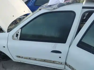 Автозапчасти б/у ЛЕВАЯ ПЕРЕДНЯЯ ДВЕРЬ за RENAULT CLIO II (BB_, CB_)  ссылки OEM IAM 7751472474  