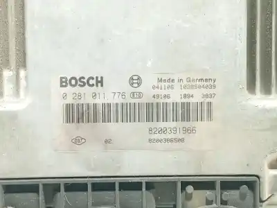 Second-hand car spare part ecu engine control for renault megane ii (bm0/1_, cm0/1_) 1.9 dci (bm0g, cm0g) oem iam references 8200391966 8200033233 8200351182