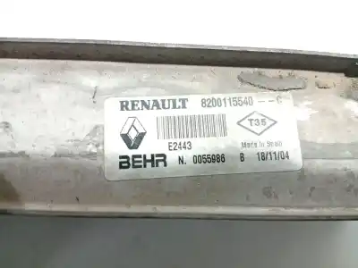 Автозапчастина б/у інтеркулер для renault megane ii (bm0/1_, cm0/1_) 1.9 dci (bm0g, cm0g) посилання на oem iam 8200115540  