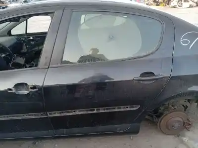 Peça sobressalente para automóvel em segunda mão porta do automóvel traseira esquerda por peugeot 407 (6d_) 1.8 16v (6d6fyc) referências oem iam 9006h5