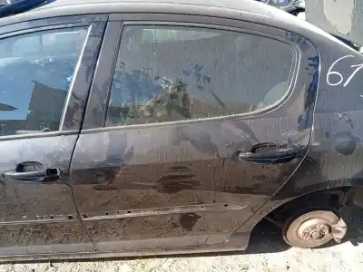 Автозапчасти б/у задняя левая дверь за peugeot 407 (6d_) 2.0 hdi 135 (6drhrh, 6drhre, 6drhrg, 6drhrj) ссылки oem iam 9006h5