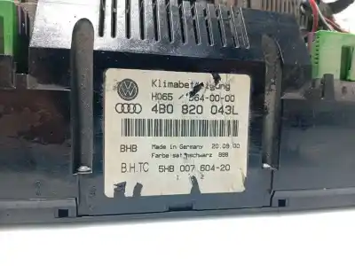 Автозапчасти б/у климат-контроль за audi a6 c5 avant (4b5) 1.9 tdi ссылки oem iam 4b0820043l 5hb00760420 