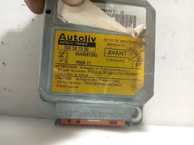Second-hand car spare part airbag control unit for peugeot 206 fastback (2a/c) 2.0 hdi 90 oem iam references 9643082380 550541500 