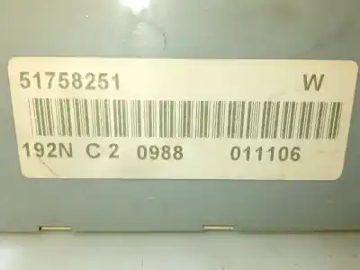 Автозапчастина б/у реле/запоперівник для fiat stilo multi wagon (192_) 1.9 jtd посилання на oem iam 51758251  