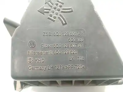 Автозапчастина б/у опора повітряного фільтра для seat cordoba (6l2) 1.9 tdi посилання на oem iam 6q0129607ar 6q0129620 6q0129601ar