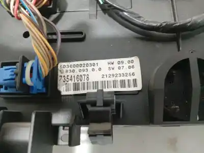 Автозапчастина б/у клімат-контроль для fiat stilo multi wagon (192_) 1.9 jtd посилання на oem iam 735416078  