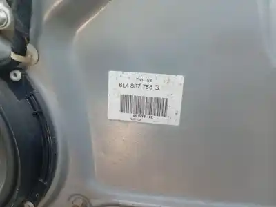 Автозапчастина б/у регулятор переднього правого скла для seat cordoba (6l2) 1.9 tdi посилання на oem iam 6l4837462  6l4837756g