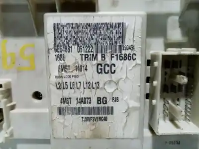 Peça sobressalente para automóvel em segunda mão caixa de fusíveis e relés por ford focus ii (da_, hcp, dp) 1.8 tdci referências oem iam 1582675 4m5714013bg 6m5t14014gcc