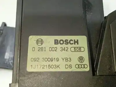 Pezzo di ricambio per auto di seconda mano pedale dell acceleratore per audi a3 (8l) 1.9 tdi riferimenti oem iam 1j1721503k 0281002342 