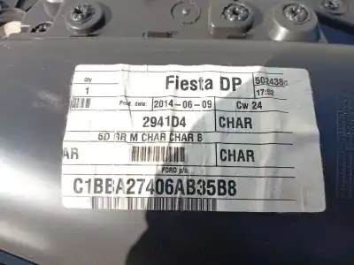 Peça sobressalente para automóvel em segunda mão forra / revestimento da porta traseira direita por ford fiesta vi (cb1, ccn) 1.0 ecoboost referências oem iam 8a61a27406a 2941d4 c1bba27406a