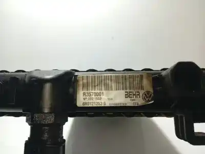 Second-hand car spare part water radiator for seat ibiza iv (6j5, 6p1) 1.2 tdi oem iam references 6r0121253  