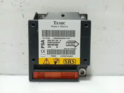 Pezzo di ricambio per auto di seconda mano CENTRALINA AIRBAG per CITROEN C3 I (FC_, FN_) 1.4 I Riferimenti OEM IAM 9651927580  