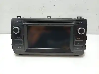 Автозапчасти б/у аудиосистема / радио cd за toyota auris ranchera familiar (_e18_) 1.8 hybrid (zwe186_) ссылки oem iam 8614002010