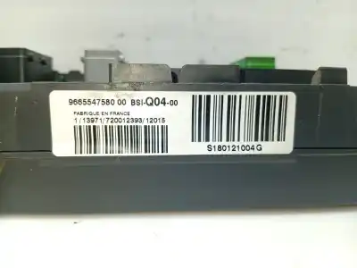 Автозапчастина б/у блок управління bsi для peugeot 508 i (8d_) 1.6 hdi посилання на oem iam 9665547580 s180121004g bsiq0400