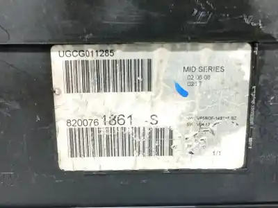 Peça sobressalente para automóvel em segunda mão quadrante por renault clio iii business referências oem iam 8200761861s  