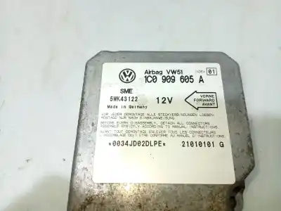 Автозапчасти б/у блок управления подушками безопасности за seat leon (1m1) 1.6 16 v ссылки oem iam 1c0909605a 5wk43122  Автозапчасти б/у блок управления подушками безопасности за seat leon (1m1) 1.6 16 v ссылки oem iam 1c0909605a 5wk43122