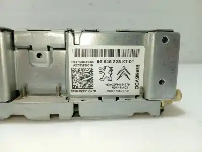 Автозапчасти б/у аудиосистема / радио cd за citroen c4 picasso 2.0 hdi fap ссылки oem iam 96646223xt a2c53250019  Автозапчасти б/у аудиосистема / радио cd за citroen c4 picasso 2.0 hdi fap ссылки oem iam 96646223xt a2c53250019