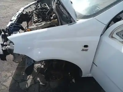 Second-hand car spare part left front fin for chevrolet aveo / kalos fastback (t250, t255) 1.2 oem iam references 96476679