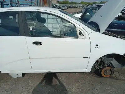 Second-hand car spare part front right door for chevrolet aveo / kalos fastback (t250, t255) 1.2 oem iam references 96897360